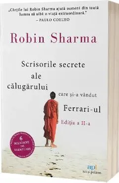 Coperta cărții Scrisorile secrete ale călugărului care și-a vandut Ferrari-ul