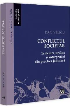 Coperta cărții Conflictul societar