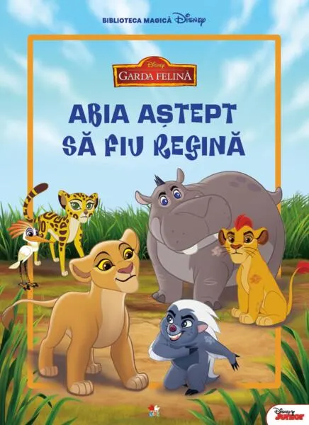 Coperta cărții Disney Garda Felina - Abia astept sa fiu regina - Carte gigant