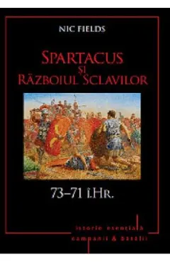 Coperta cărții Spartacus si razboiul sclavilor