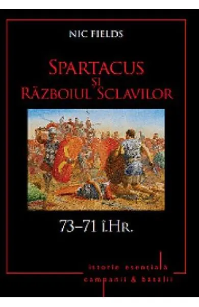 Coperta cărții Spartacus si razboiul sclavilor
