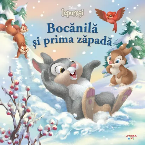 Coperta cărții Disney. Iepurasi. Bocanila si prima zapada