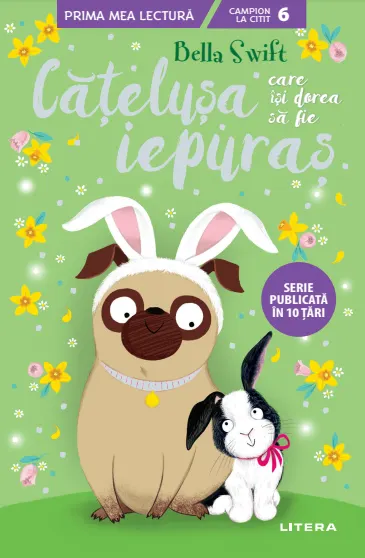 Coperta cărții Catelusa care isi dorea sa fie iepuras (Nivelul 6)