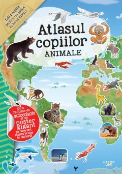 Coperta cărții Atlasul copiilor. Animale