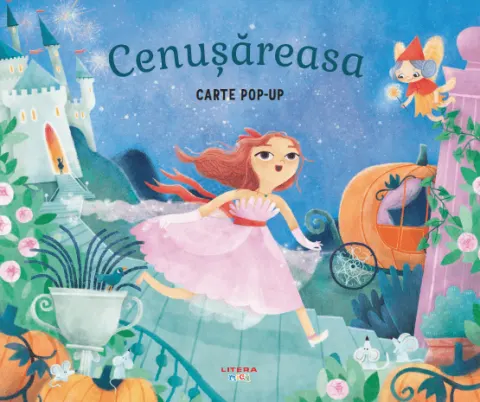 Coperta cărții Cenusareasa. Carte pop-up