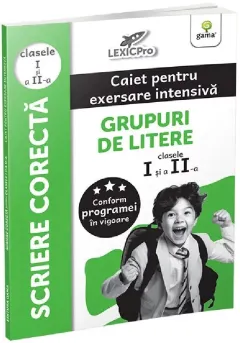 Coperta cărții Grupuri de litere - clasele I si a IIa/LexicPro