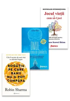 Coperta cărții Pachet 3 pasi spre o viata bogata. Set 3 carti