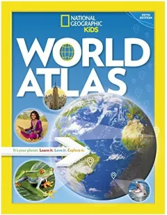Coperta cărții National Geographic Kids World Atlas, 5th Edition