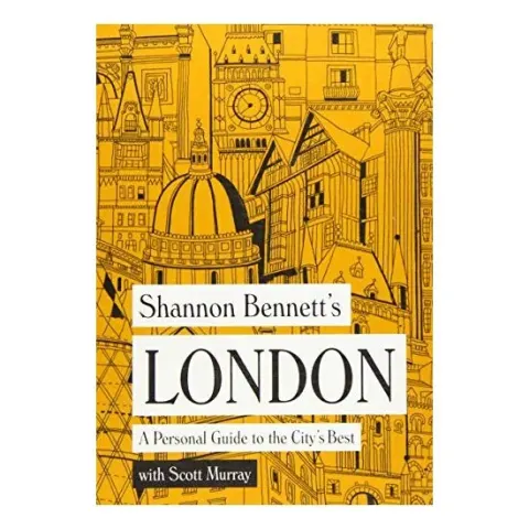 Coperta cărții Shannon Bennett's London