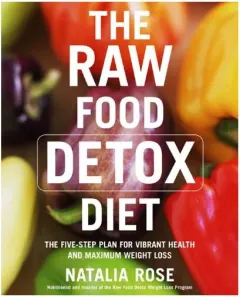 Coperta cărții The Raw Food Detox Diet