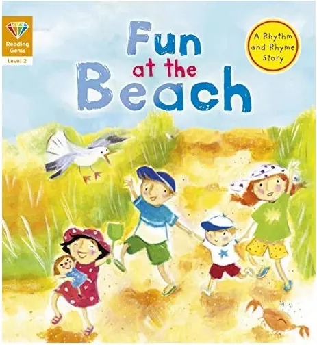 Coperta cărții Fun at the Beach - Reading Gems. Level 2