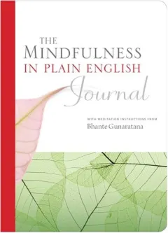 Coperta cărții Mindfulness In Plain English Journal