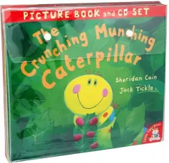 Coperta cărții The Crunching Munching Caterpillar and Other Stories Collection - 10 Books & CDs
