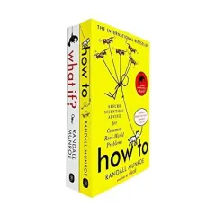 Coperta cărții Randall Munroe 2 Books Collection Set (How To & What If?)