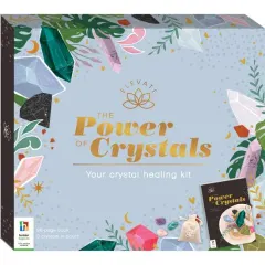 Coperta cărții The Power Of Crystals Kit (Book and 3 Crystals)