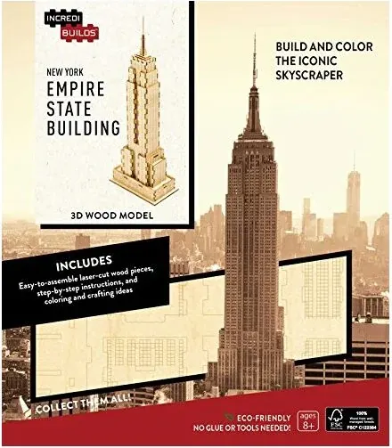 Coperta cărții New York Empire State Building