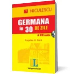 Coperta cărții Germana în 30 de zile & CD audio