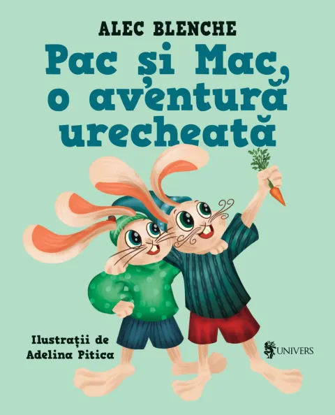 Coperta cărții Pac și Mac, o aventură urecheată
