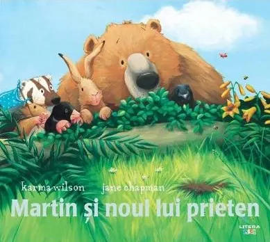 Coperta cărții Martin si noul lui prieten