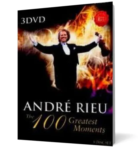 Coperta cărții Andre Rieu - 100 Greatest Moments - Best Of (DVD)