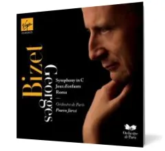 Coperta cărții Bizet: Symphony in C, Jeux d'Enfants & Roma