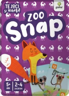Coperta cărții Zoo Snap. Te joci si inveti
