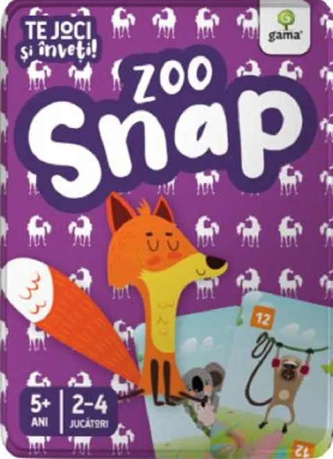 Coperta cărții Zoo Snap. Te joci si inveti