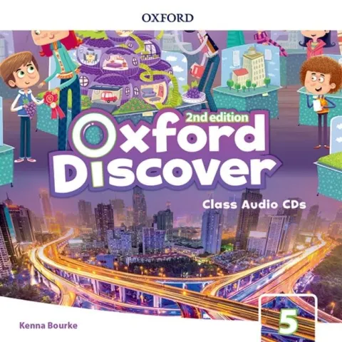 Coperta cărții Oxford Discover 2E Level 5 Class Audio CDs- REDUCERE 60%