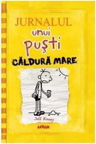 Coperta cărții Jurnalul unui pusti 4. Caldura mare