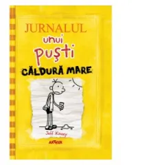 Coperta cărții Jurnalul unui pusti 4. Caldura mare