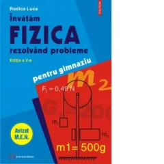 Coperta cărții Invatam fizica rezolvand probleme pentru gimnaziu (editia a V-a)