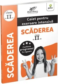 Coperta cărții Scaderea. Clasa a II-a