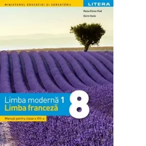 Coperta cărții Limba moderna 1. Limba franceza. Manual pentru clasa a VIII-a