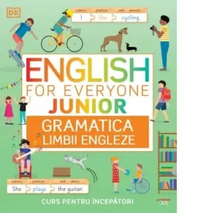 Coperta cărții English for Everyone Junior. Gramatica limbii engleze. Curs pentru incepatori