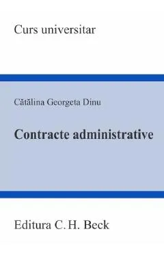 Coperta cărții Contracte administrative