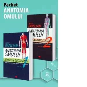Coperta cărții Pachet Anatomia Omului, Volumele 1+2