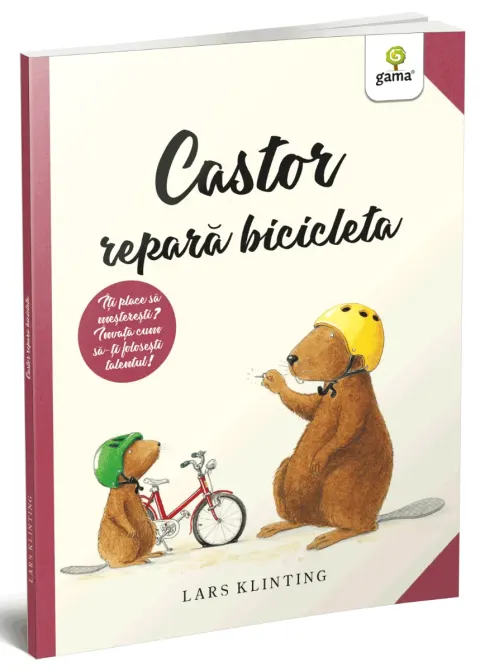 Coperta cărții Castor repara bicicleta