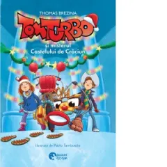 Coperta cărții Tom Turbo si misterul Castelului de Craciun