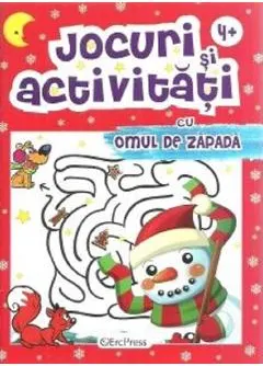 Coperta cărții Jocuri si activitati cu Omul de zapada