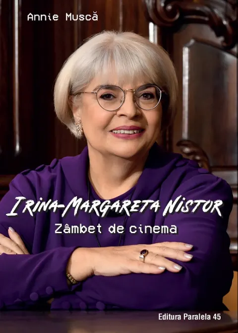 Coperta cărții Irina Margareta Nistor. Zâmbet de cinema
