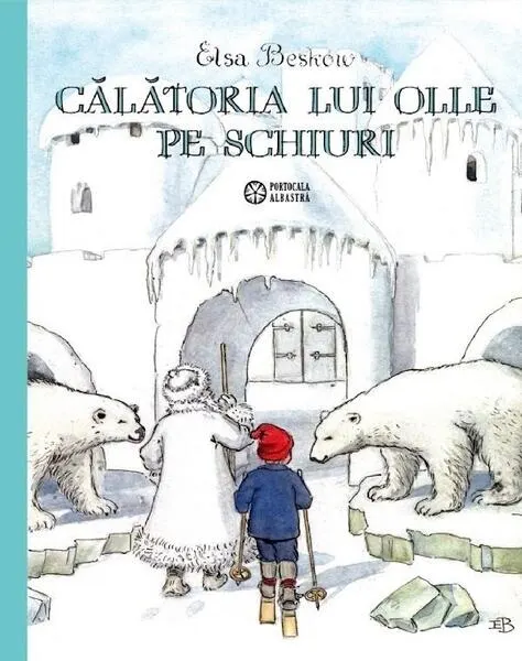 Coperta cărții Călătoria lui Olle pe schiuri