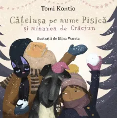 Coperta cărții Cățelușa pe nume Pisică și minunea de Crăciun