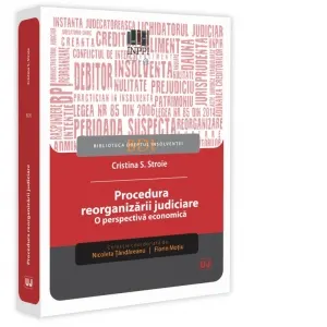 Coperta cărții Procedura reorganizarii judiciare. O perspectiva economica