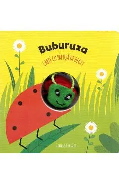 Coperta cărții Buburuza. Carte cu papusa de deget