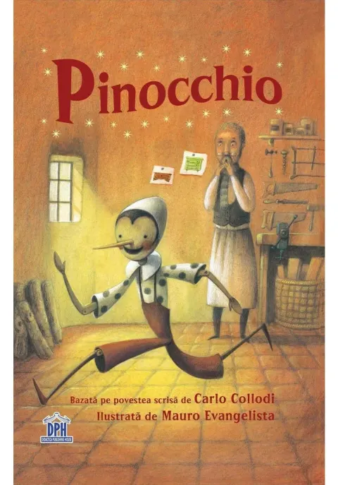 Coperta cărții Pinocchio