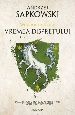 Coperta cărții Vremea dispretului. Seria Witcher Vol.4