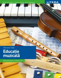 Coperta cărții Educație muzicală. Manual. Clasa a VI-a