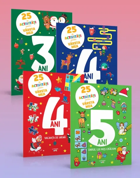 Coperta cărții Pachet 25 activitati Craciun