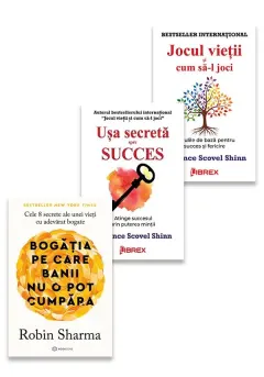 Coperta cărții Pachet Bogatia incepe in minte. Set 3 carti