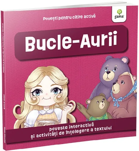 Coperta cărții Bucle Aurii/Povesti pentru citire activa